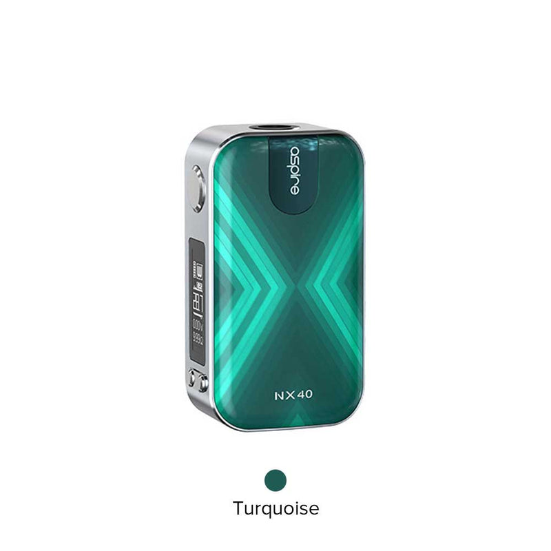 Aspire NX40 Box Mod turquoise