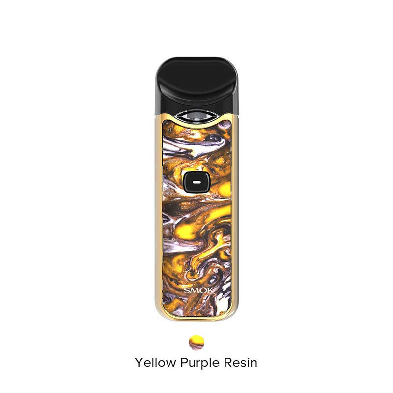 SMOK NORD Pod System Kit yellow purple resin