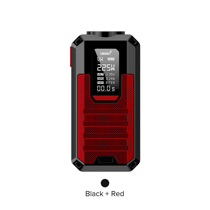 Smoant Ladon 225W Box Mod black red