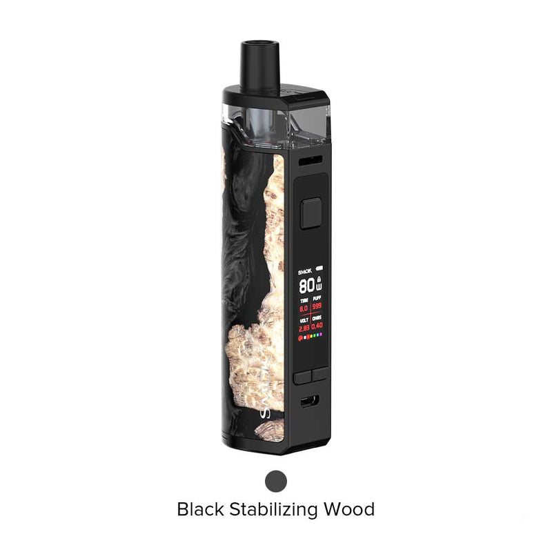 Smok RPM80 Pro Pod Mod Kit Black Stabilizing Wood