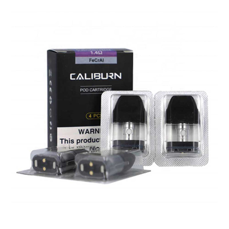 Uwell Caliburn Replacement Pod Cartridge package