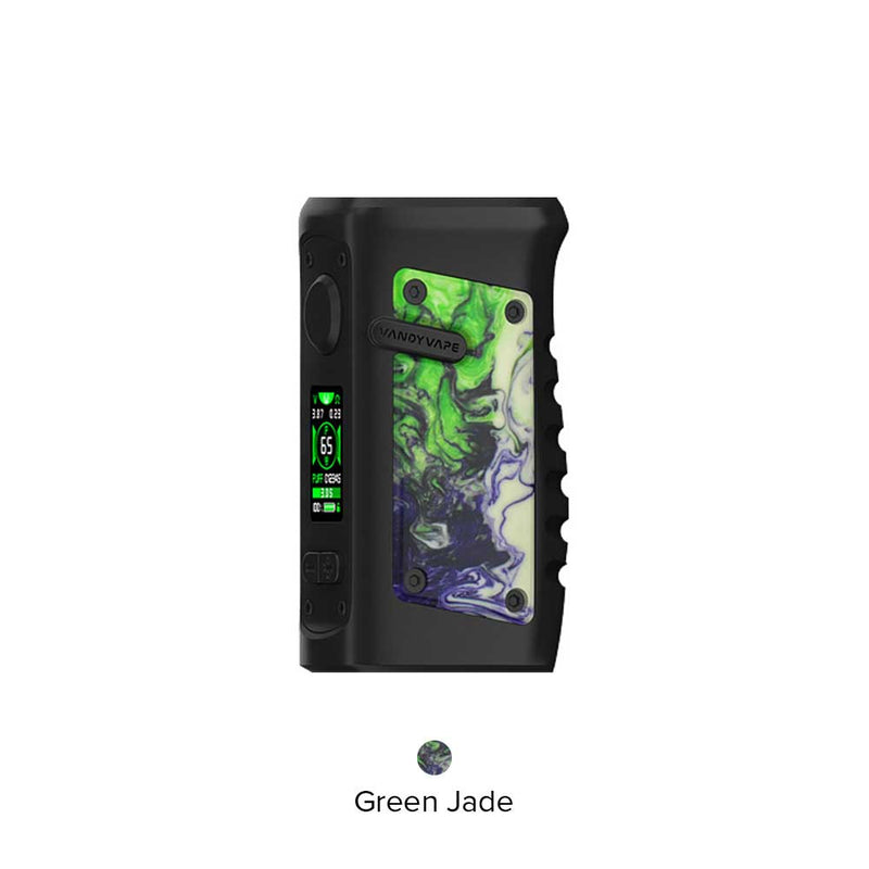 VandyVape Jackaroo Waterproof 100W Box Mod green jade