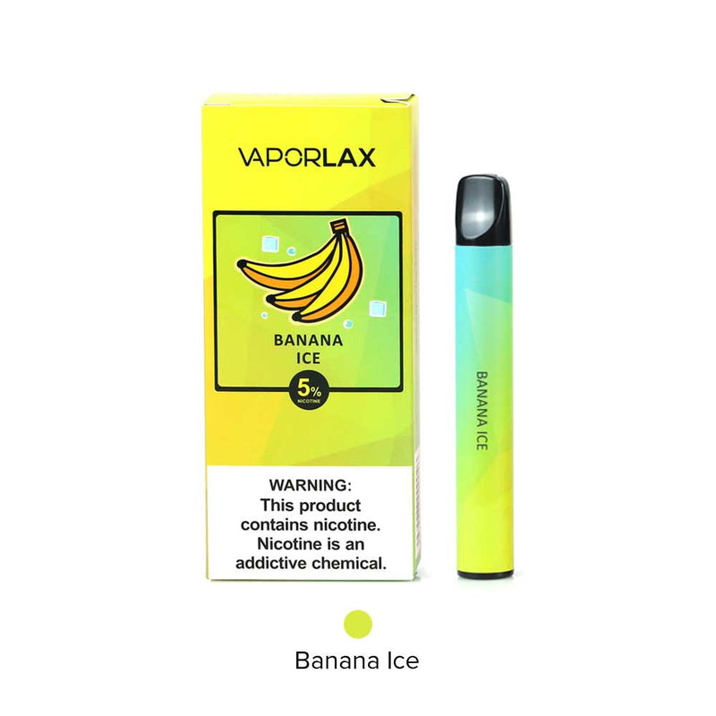 Vaporlax G500 Disposable Vape Kit banana ice